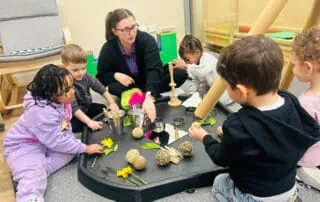Heuristic learning with staff at our nursery